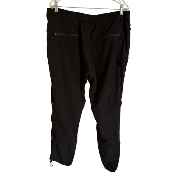 Little Donkey Andy Size XXL Black Nylon Zip Off Convertible‎ Cargo Pants Active - Picture 2 of 6